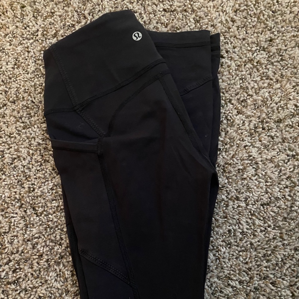 Lululemon All the Right Places Crop 23” in black